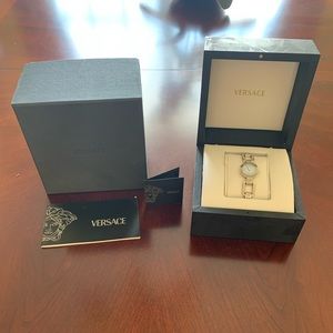 Versace Medusa sapphire watch